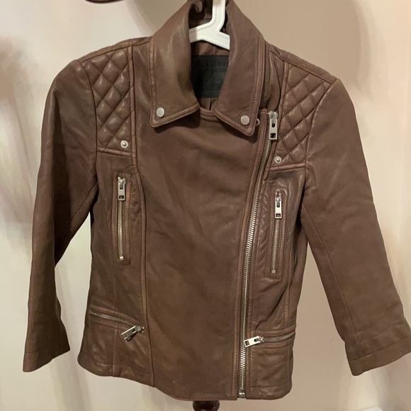 All Saints leather jacket - Picture 6 of 9